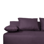 Canapea extensibilă cu spatiu depozitare Georgia Purple - imagine 4