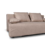 Canapea extensibilă cu spatiu depozitare Georgia Beige - imagine 4