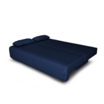 Canapea extensibilă cu spatiu depozitare Georgia Dark Blue - imagine 3