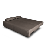 Canapea extensibilă cu spatiu depozitare Georgia Gri cu o tenta Bej - imagine 4