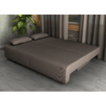 Canapea extensibilă cu spatiu depozitare Georgia Gri cu o tenta Bej - imagine 7