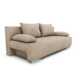 Canapea extensibila cu lada depozitare, cu 3 locuri Georgia cappuccino