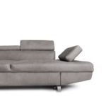 Colțar extensibil cu ladă de depozitare Rio Metal Grey Dreapta - imagine 5