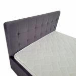 Pat tapitat Patrick catifea gri - imagine 4