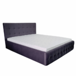 Pat tapitat Patrick catifea gri - imagine 5